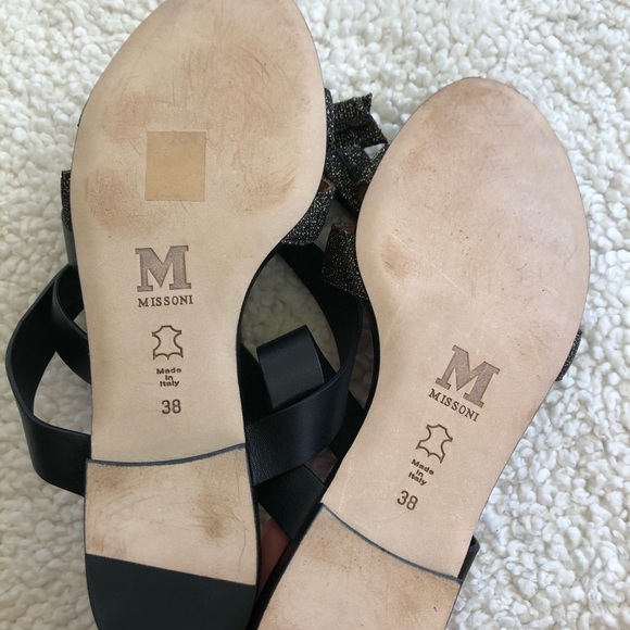 Missoni wraparound bow sandals - Picture 11 of 12